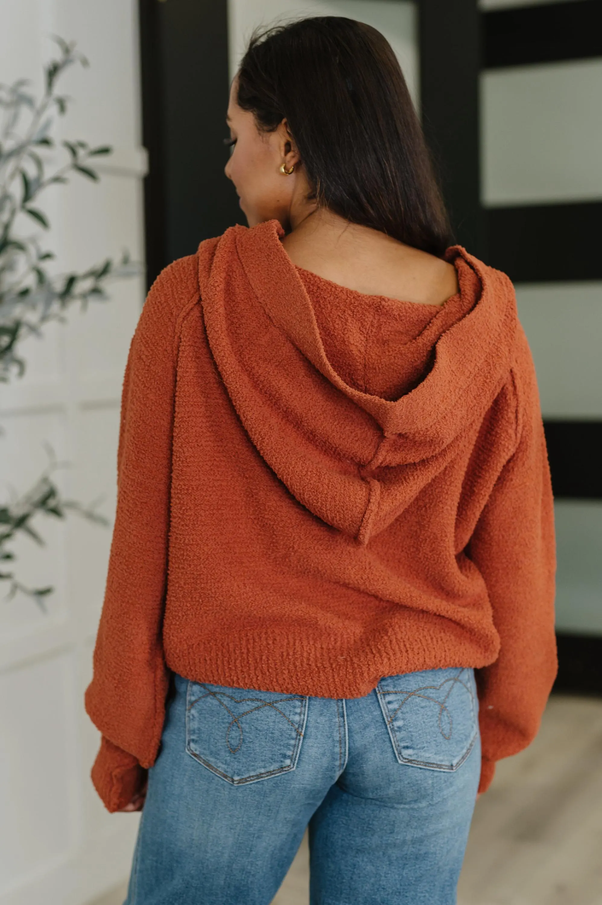 Pumpkin Spice Fall Sweater All for Me Henley Sweater Hoodie — view 5