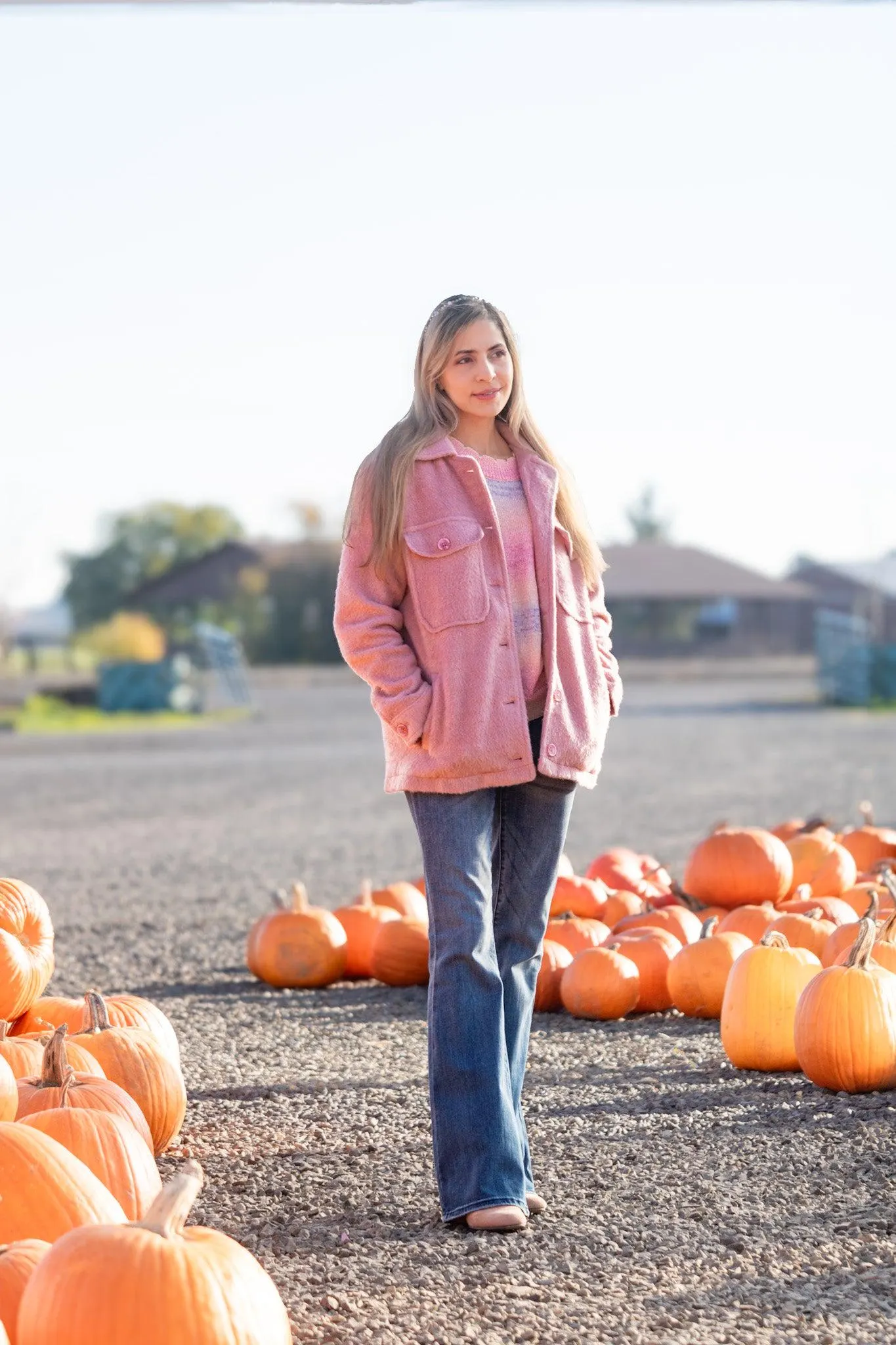 Pretty in Pink Soft Shacket -SALE- — view 11