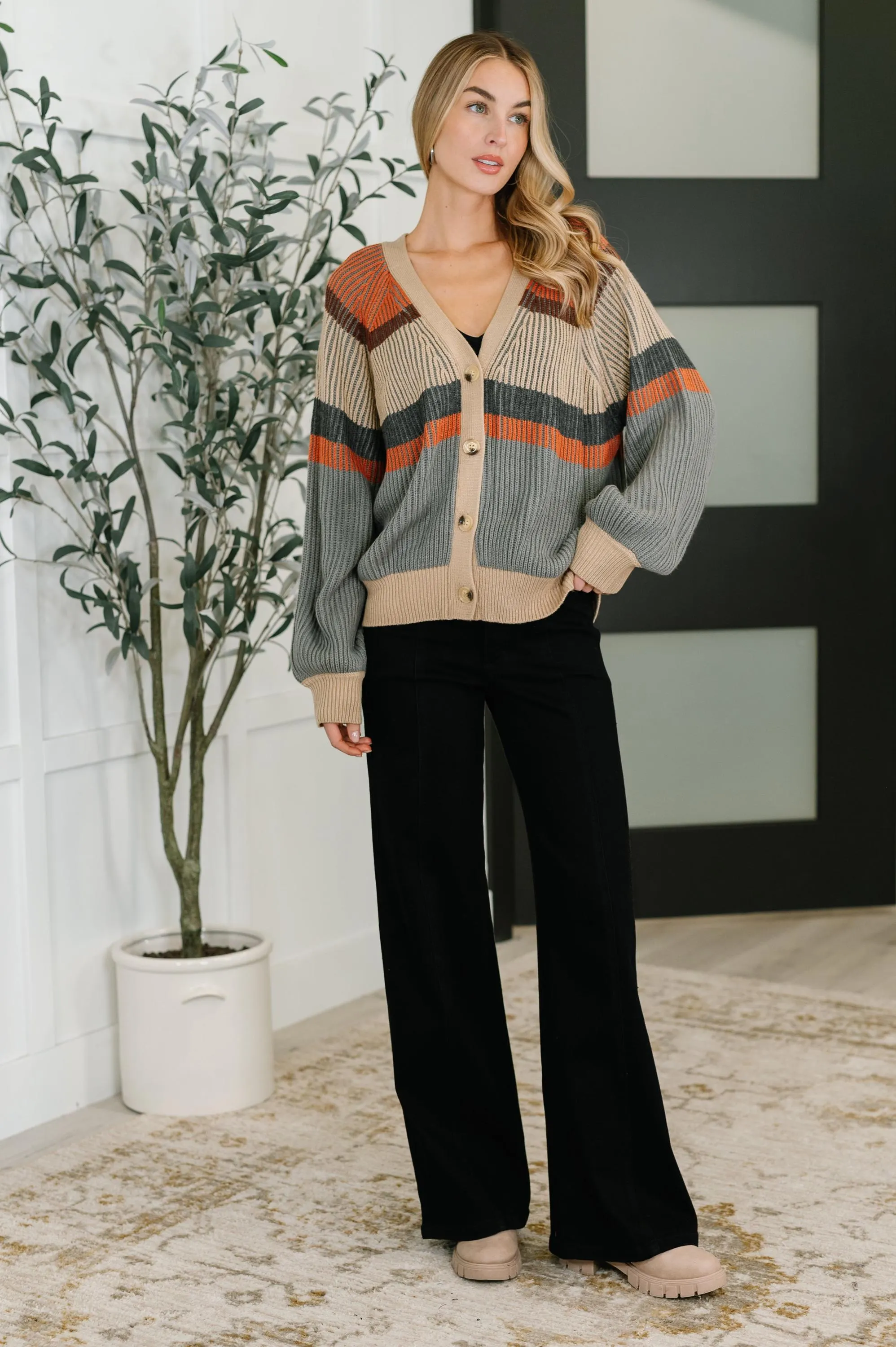 Fall Cardigan Right the First Time Relaxed Cozy Cardigan — view 3