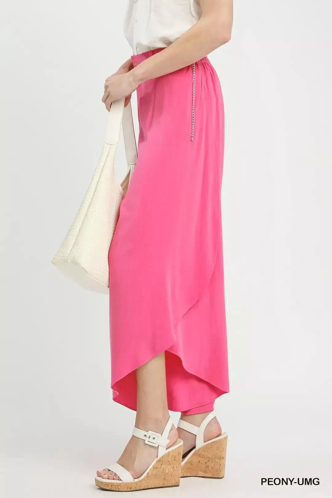 Rose Wide Leg Linen Pants — view 2