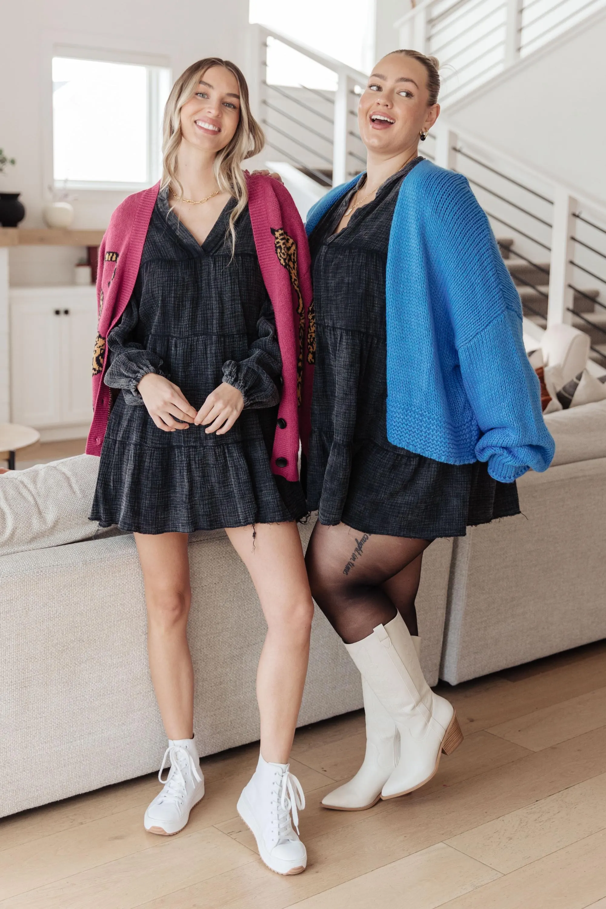 Autumn Darling Mineral Wash Cotton Dress — view 15