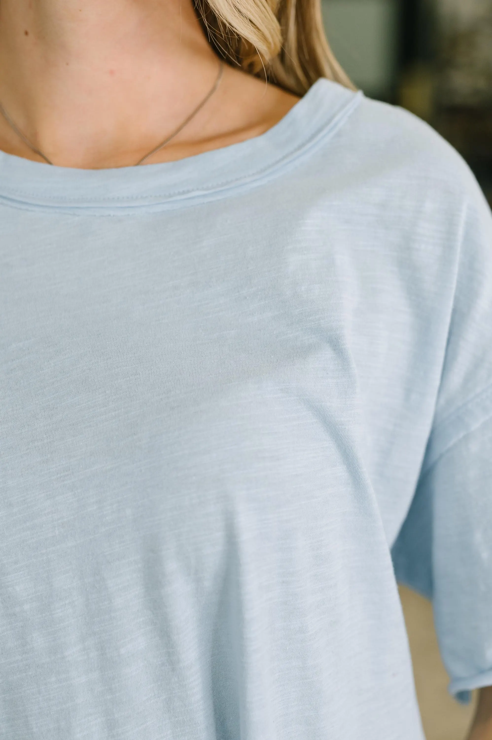 Bluebird Daydream Cotton Tee — view 2