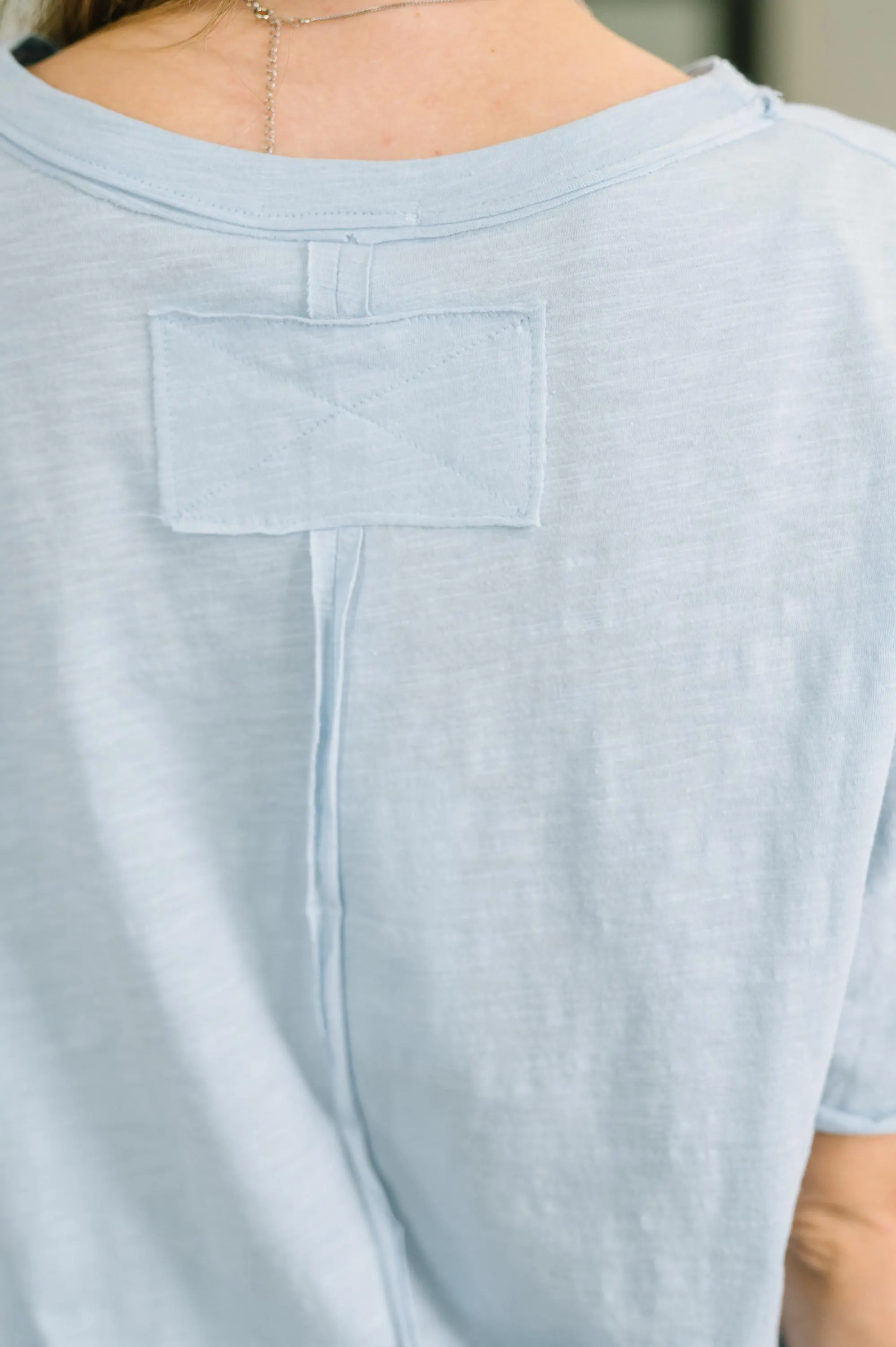 Bluebird Daydream Cotton Tee — view 5