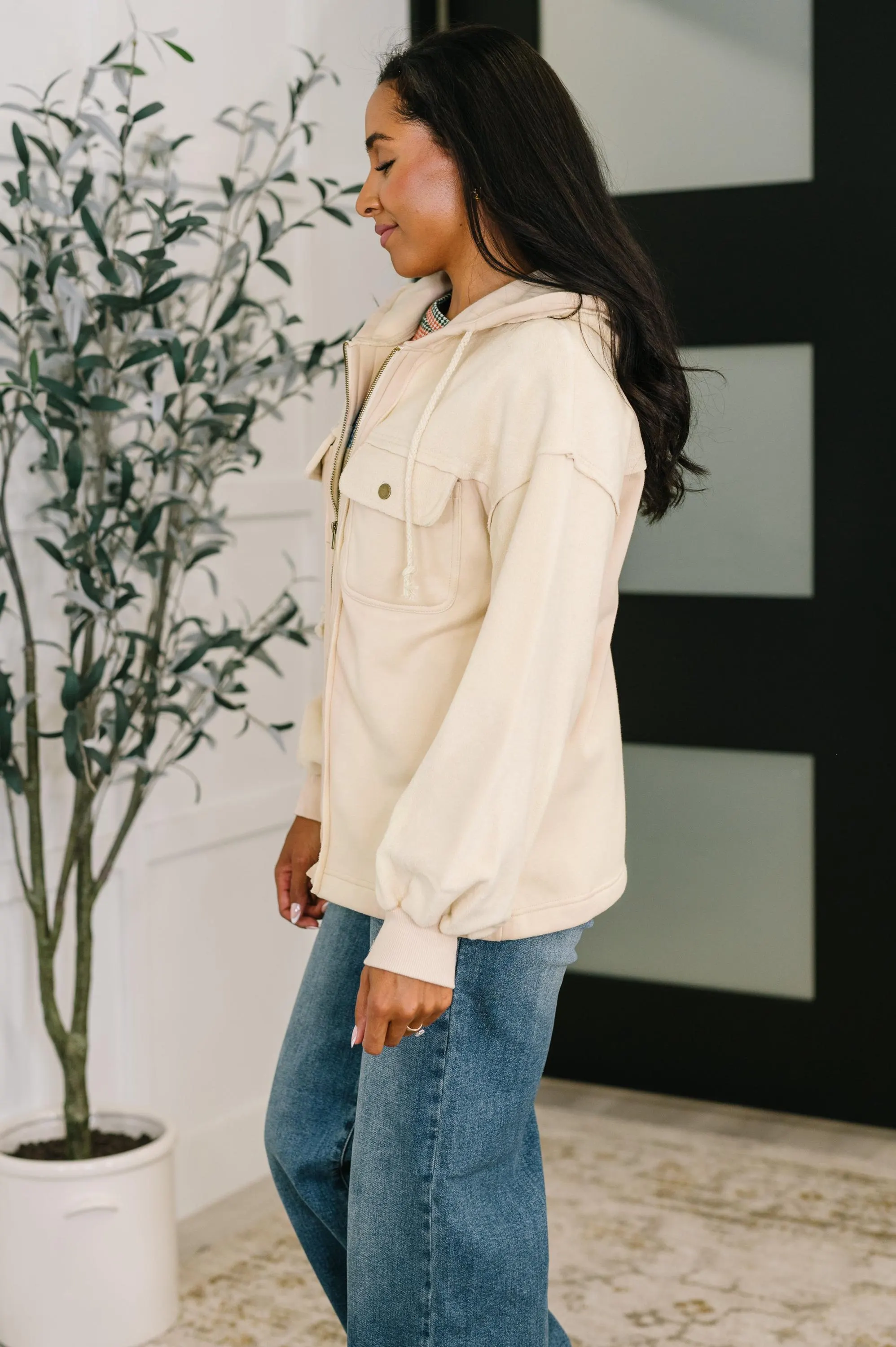 Womens Jacket Zip Me up Hoodie — view 2