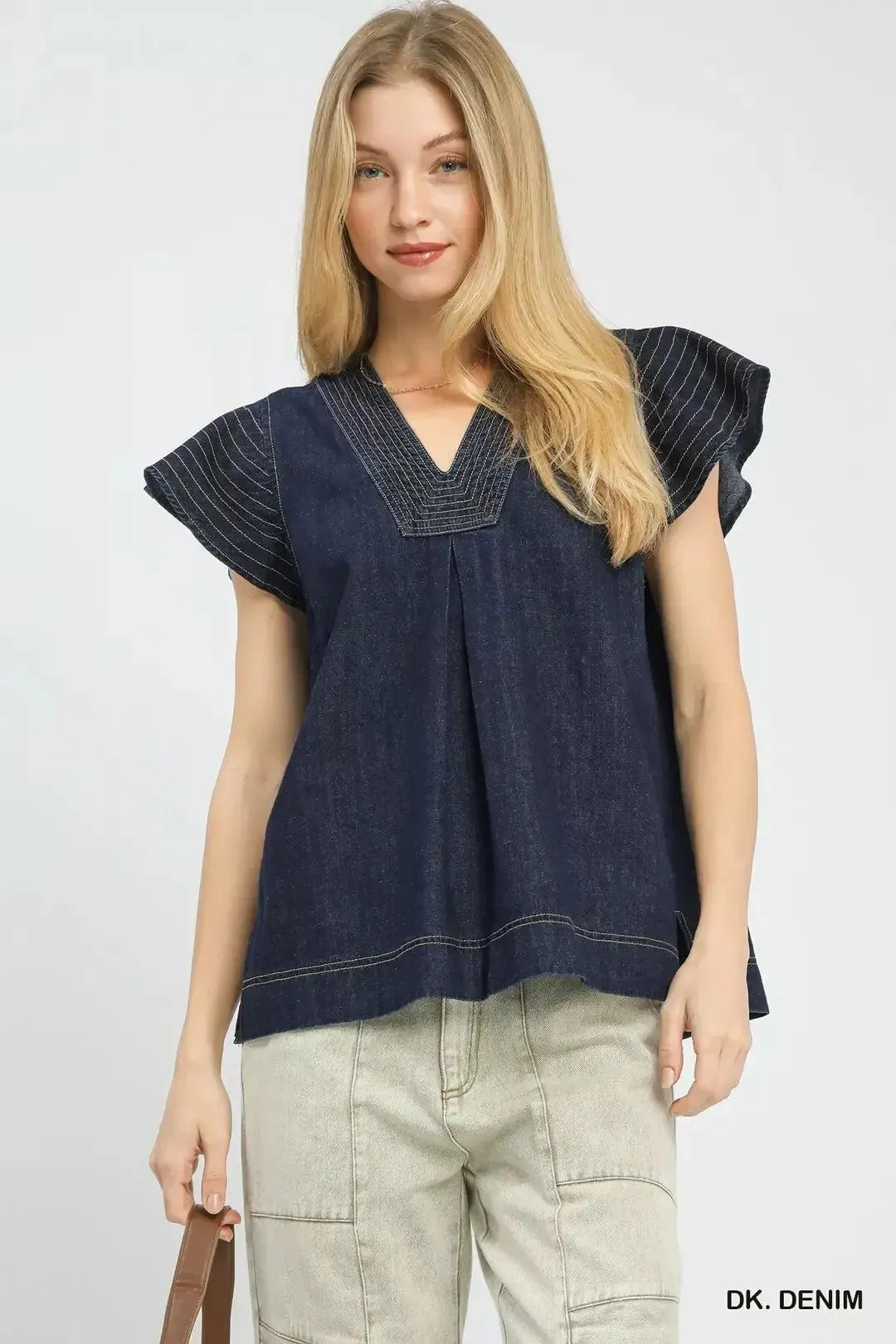 Stardust Dreams Denim Top