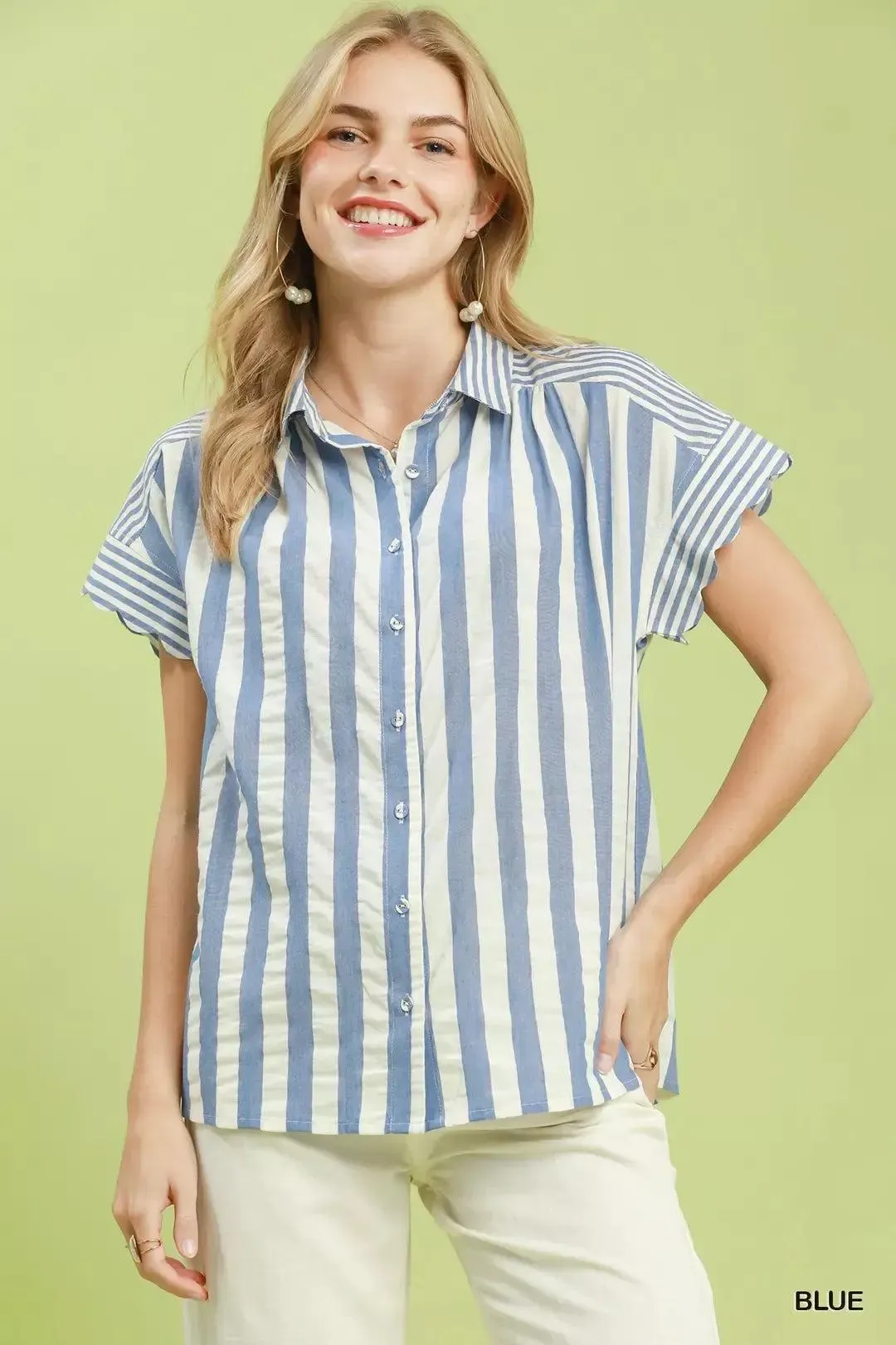 Harbor Stripes Classy Cotton Top