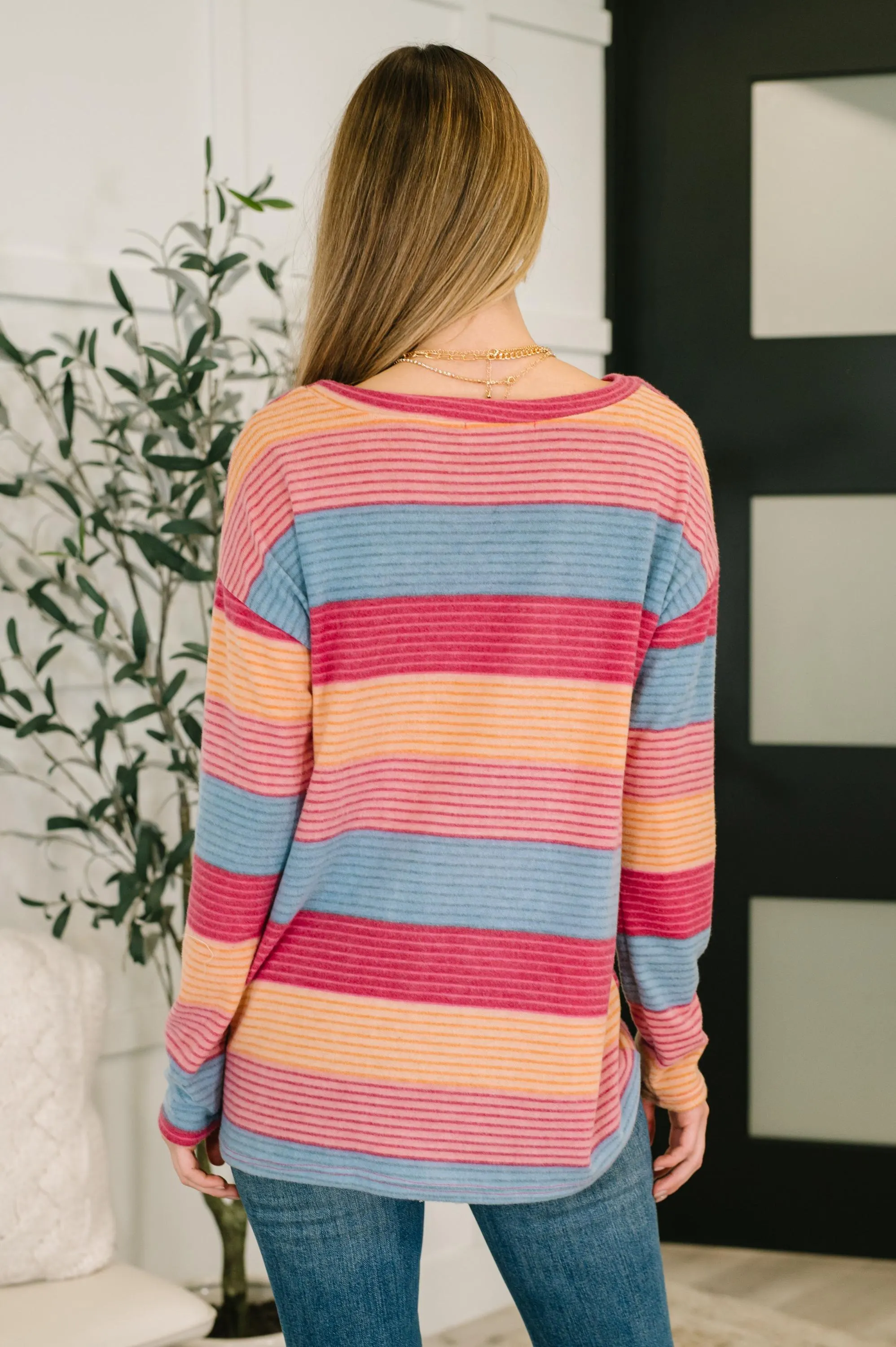Back Home Drop Shoulder Top — view 5