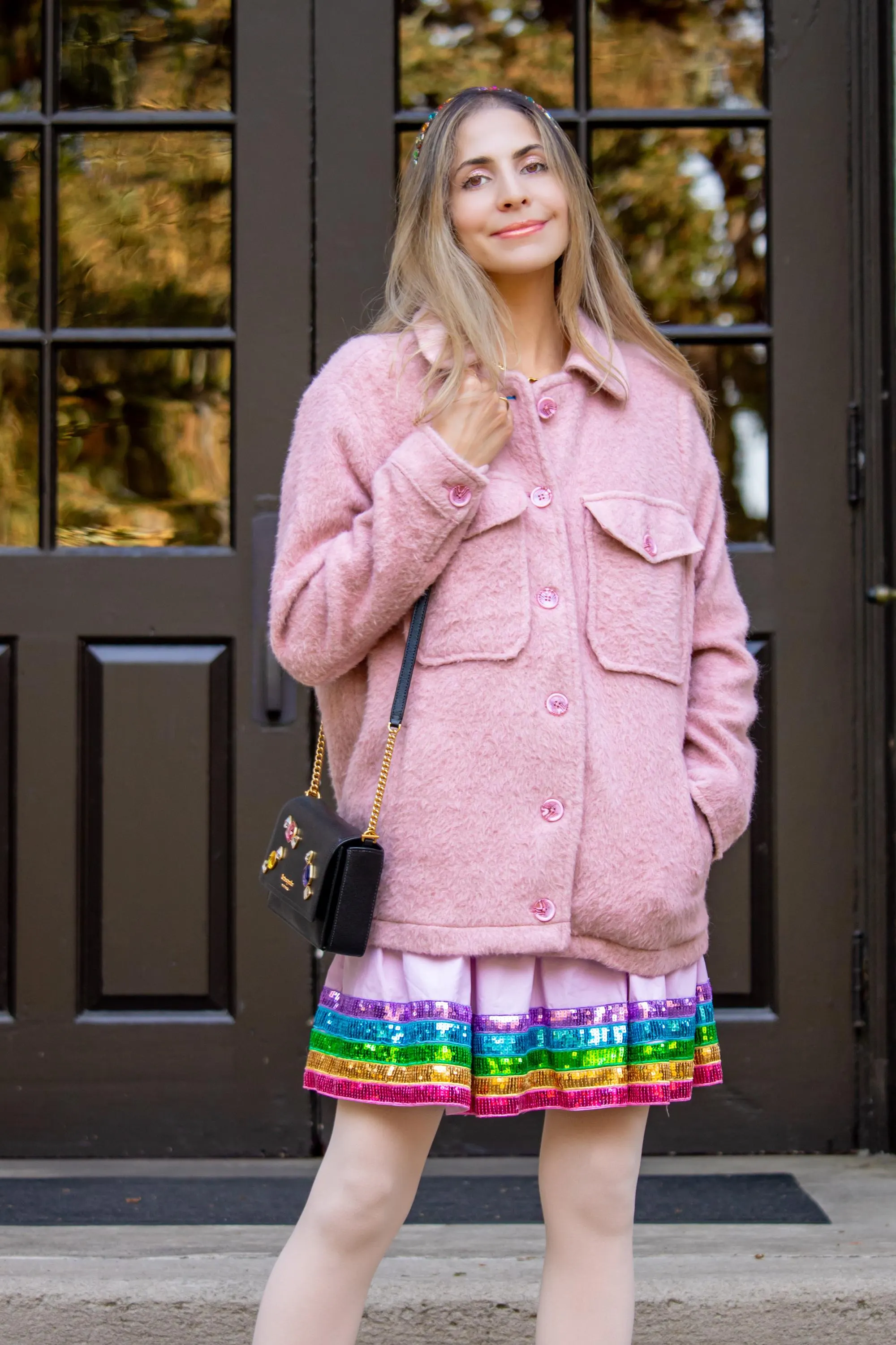 Pretty in Pink Soft Shacket -SALE- — view 4