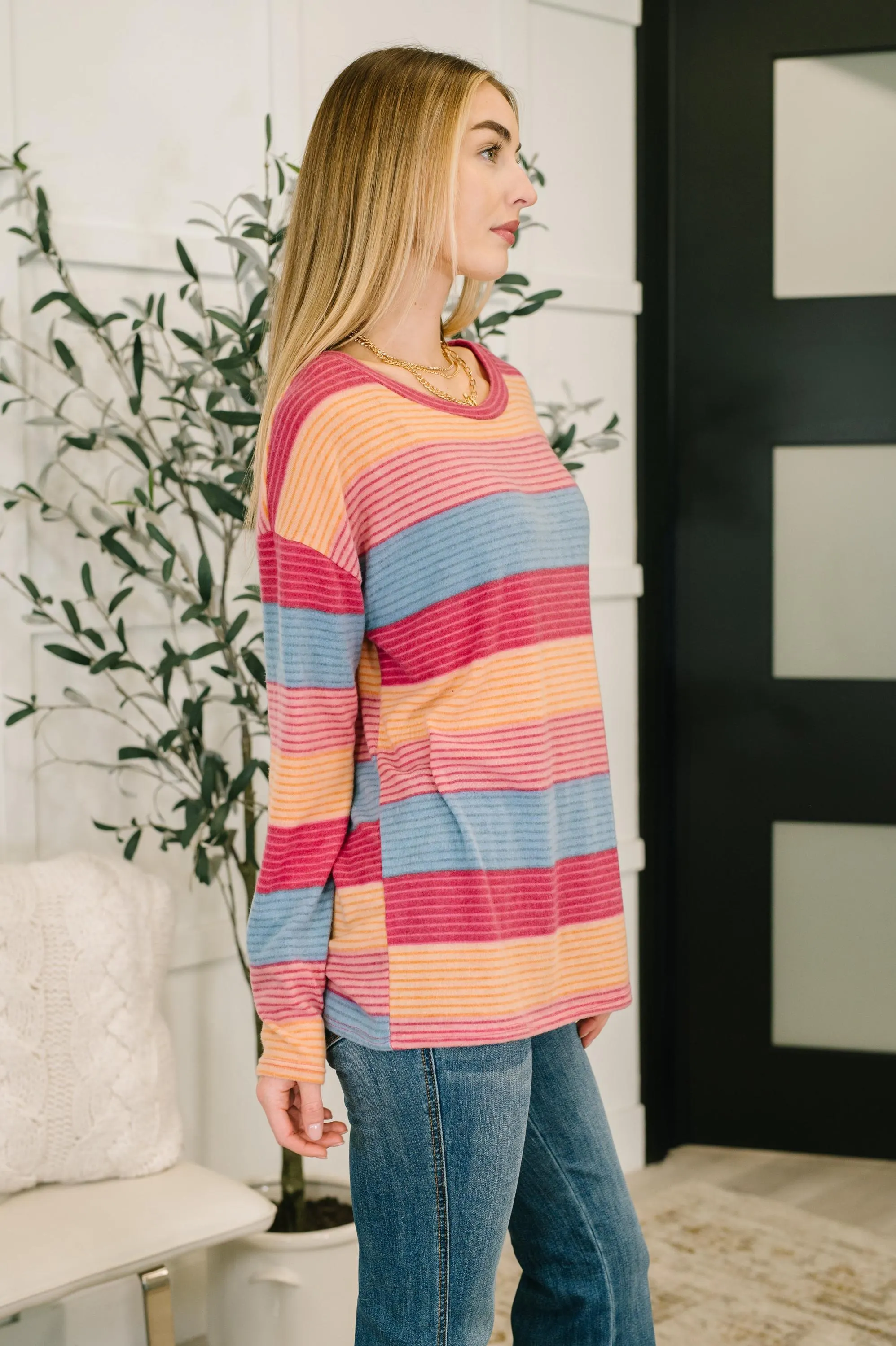 Back Home Drop Shoulder Top — view 4