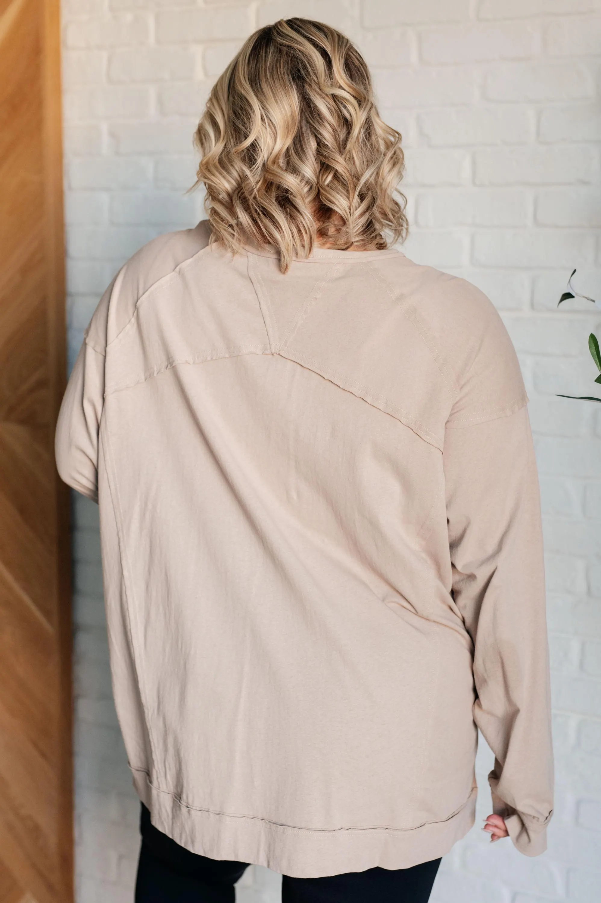 Feels Right Long Sleeve Top — view 8