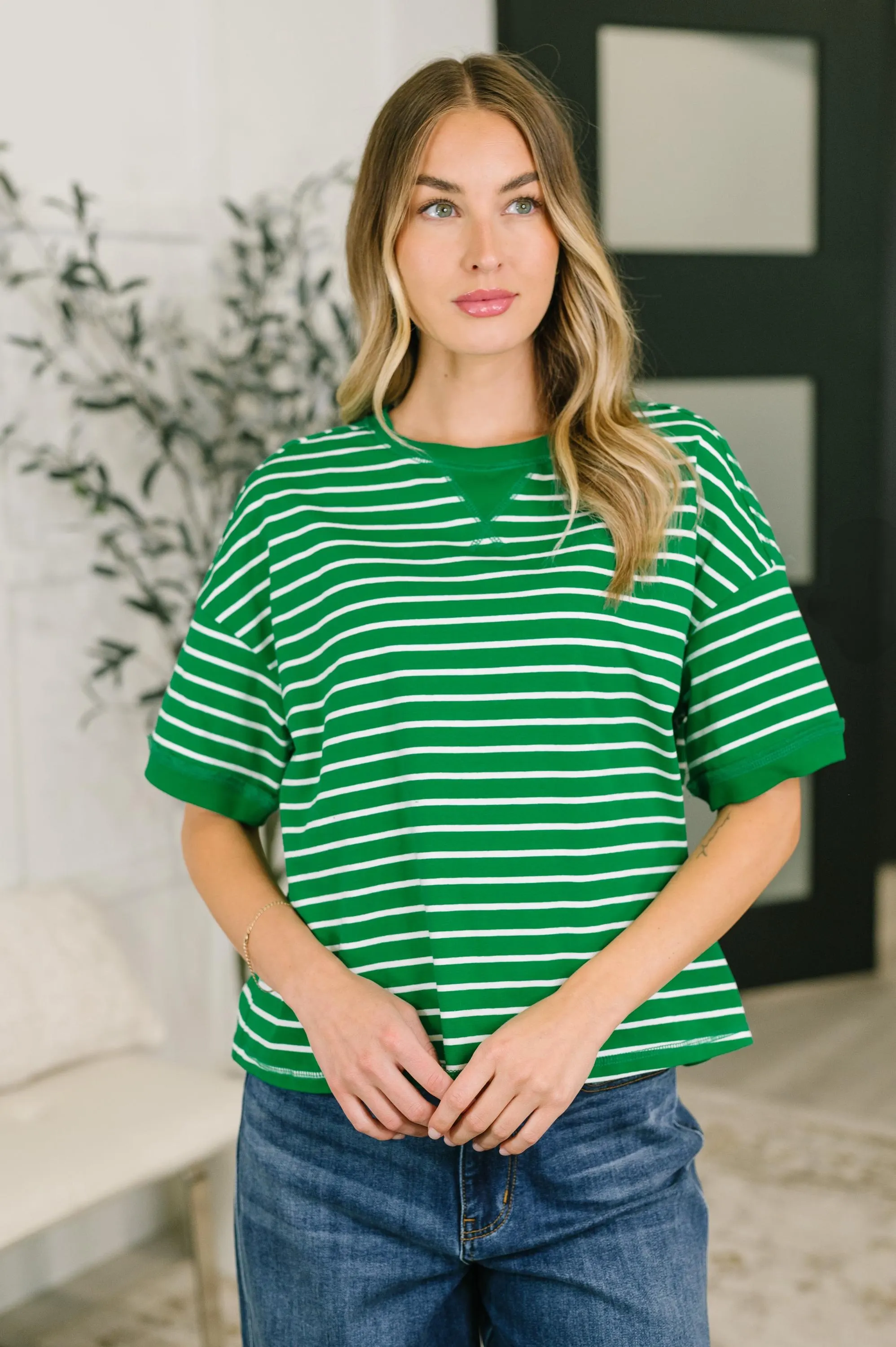 Feels so Right Drop Shoulder Casual Top — view 2