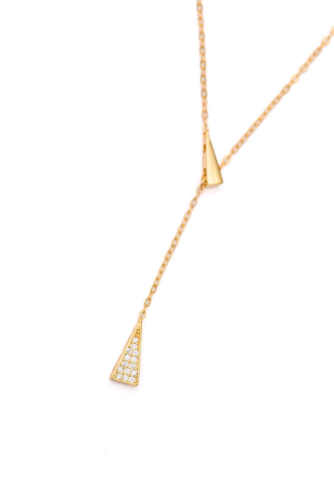 Wrapped in Love Necklace 14K Gold Plated S925 Sterling — view 2