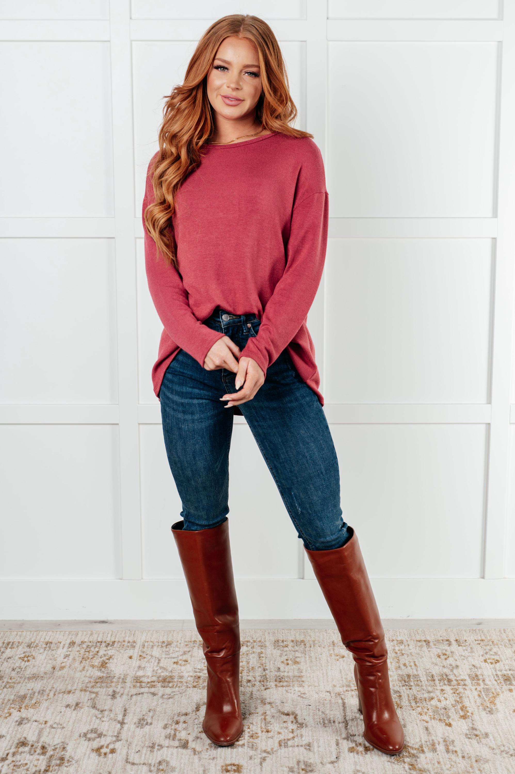 Fall Autumn Top If I'm Picking Long Sleeve Top — view 4