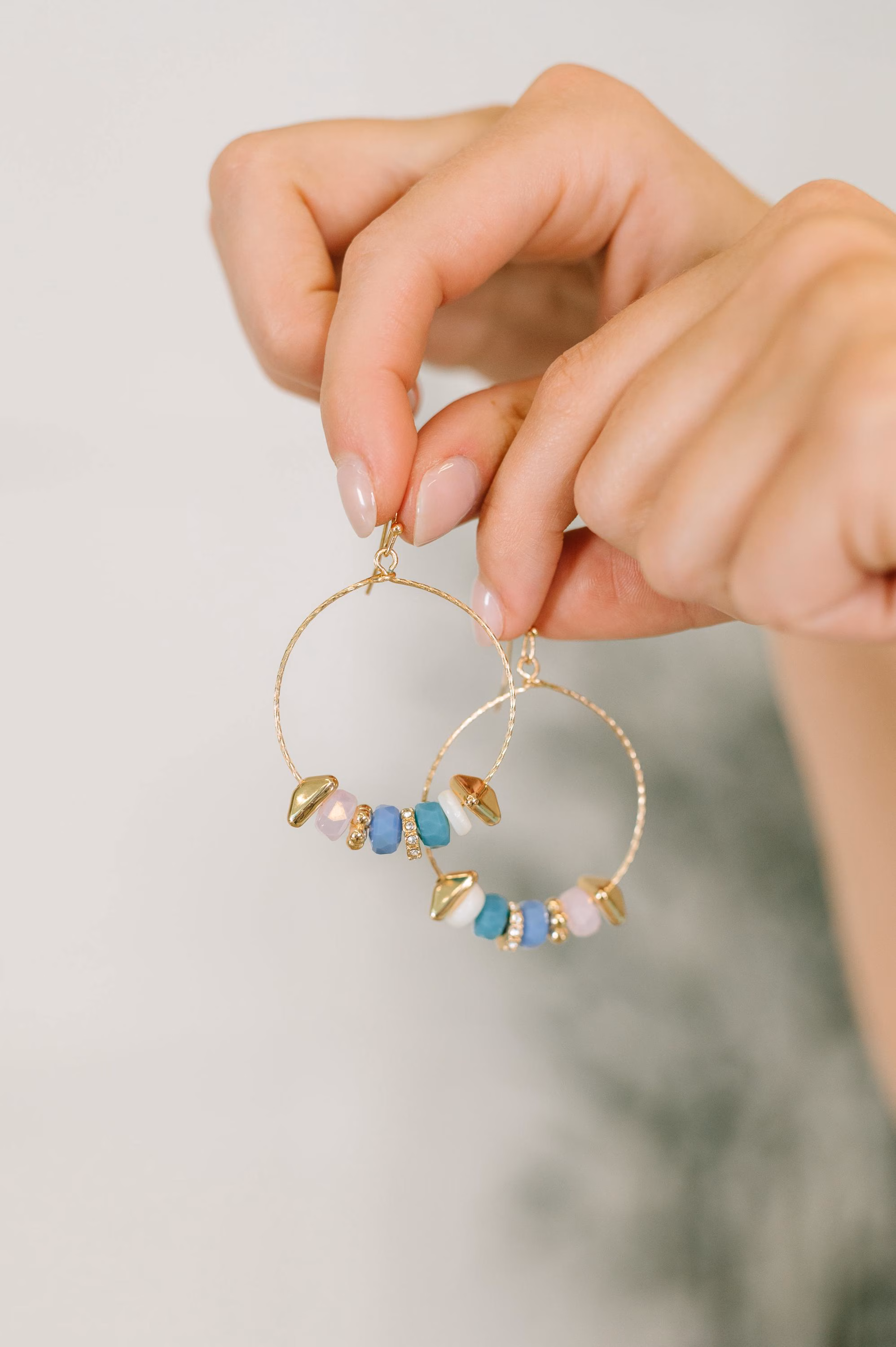 Hoop Earrings Wouldn't Put It Pastel Her Hoop Earrings — view 3