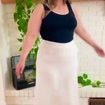 Homesteading Linen Maxi Skirt in Sourdough — view 2