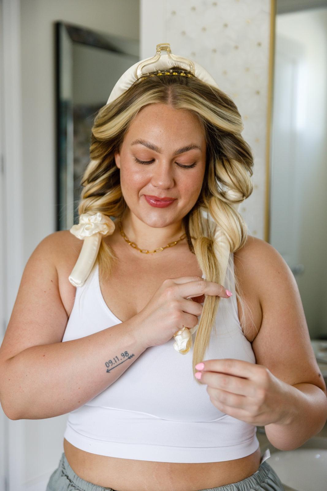 Got Your Back Heatless Curling Set in Champagne — view 4
