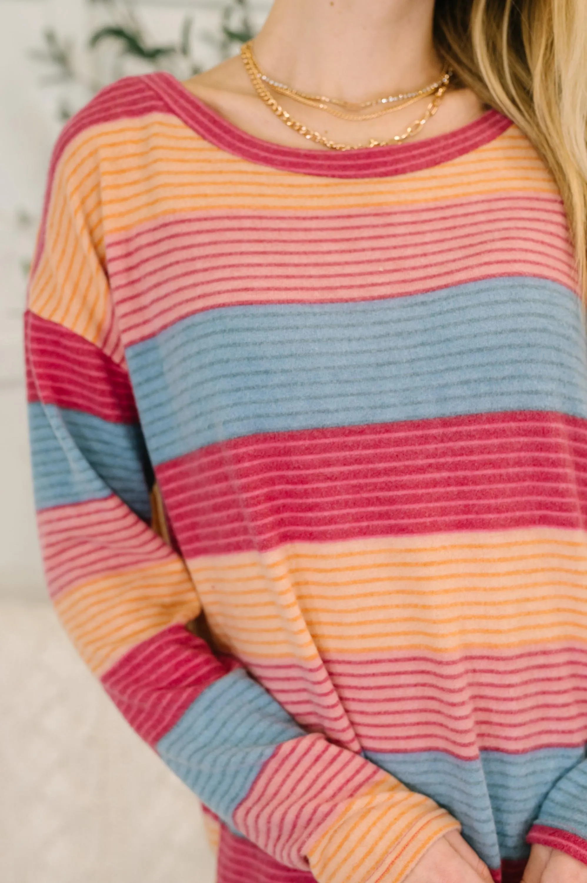 Back Home Drop Shoulder Top — view 2