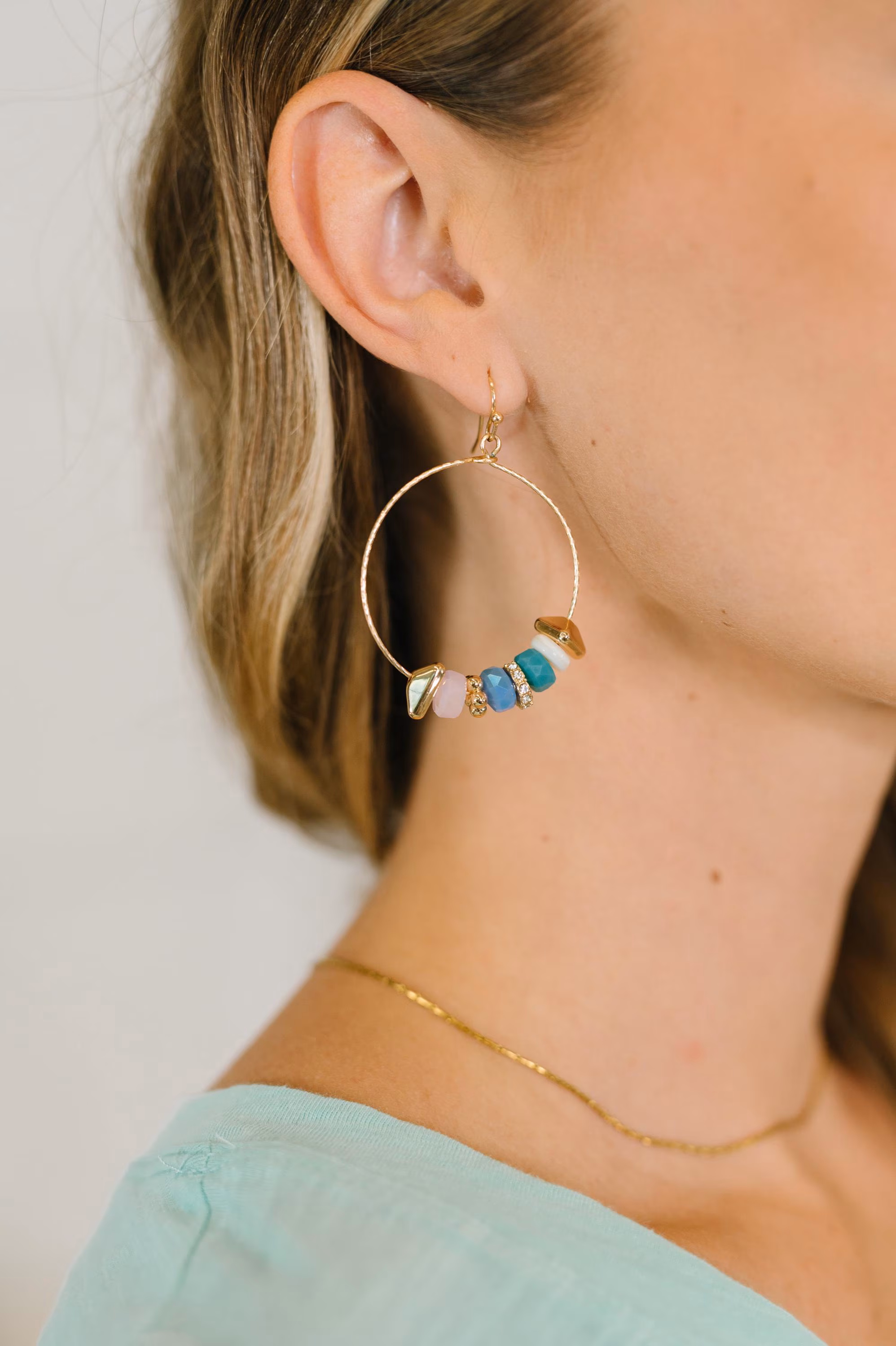 Hoop Earrings Wouldn't Put It Pastel Her Hoop Earrings — view 2