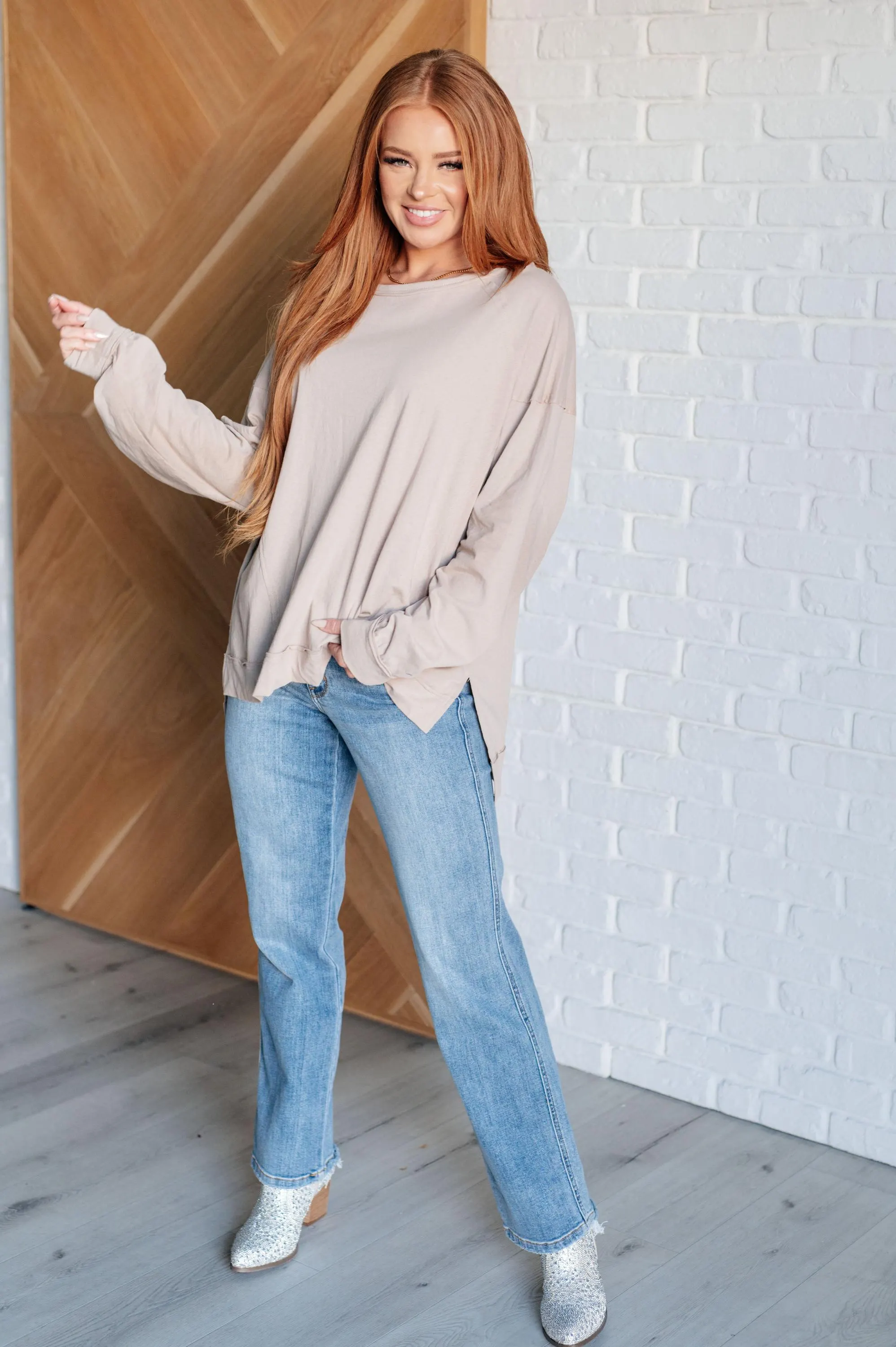 Feels Right Long Sleeve Top — view 5
