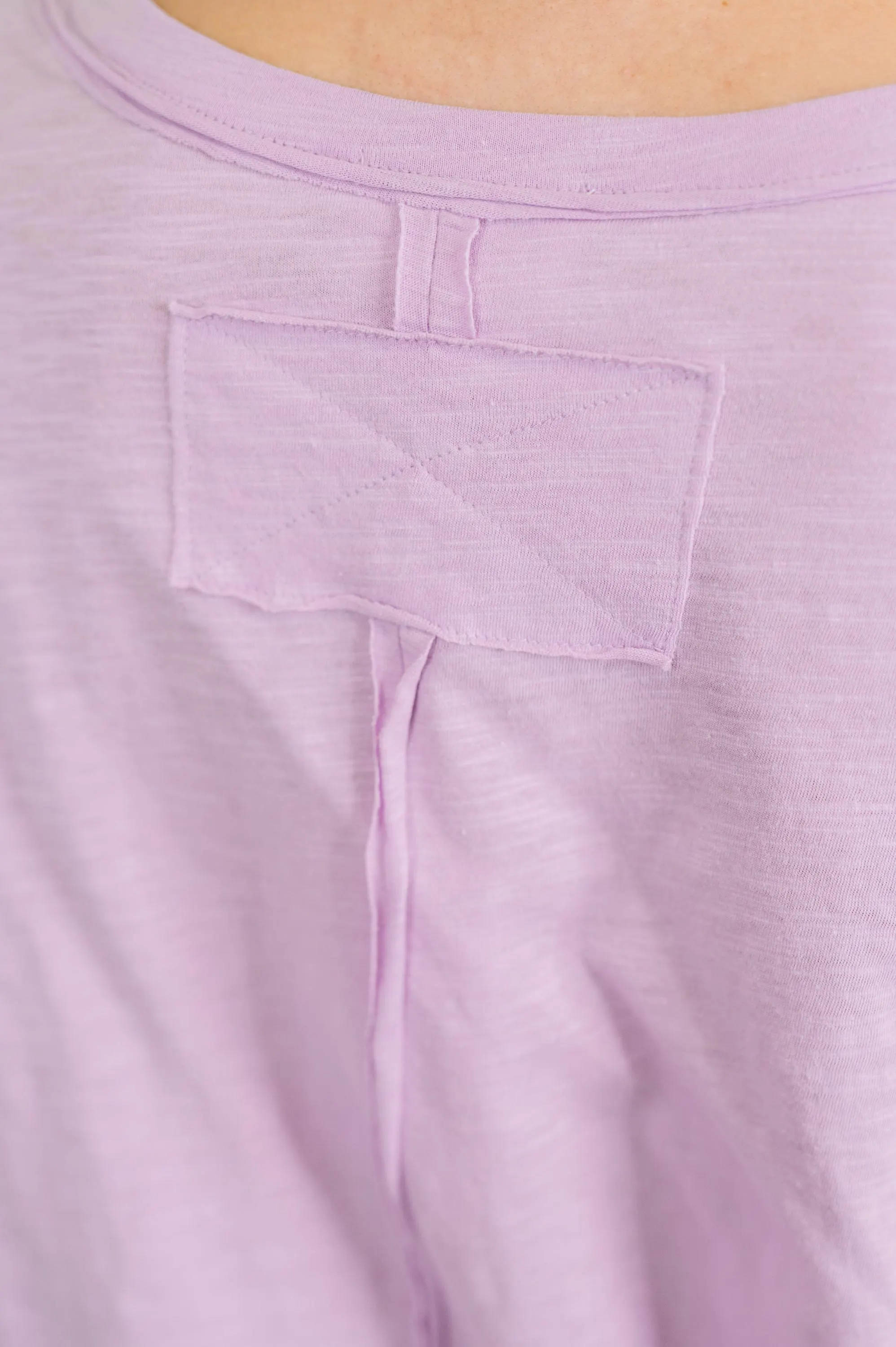 Lilac Daydream Cotton Tee — view 5