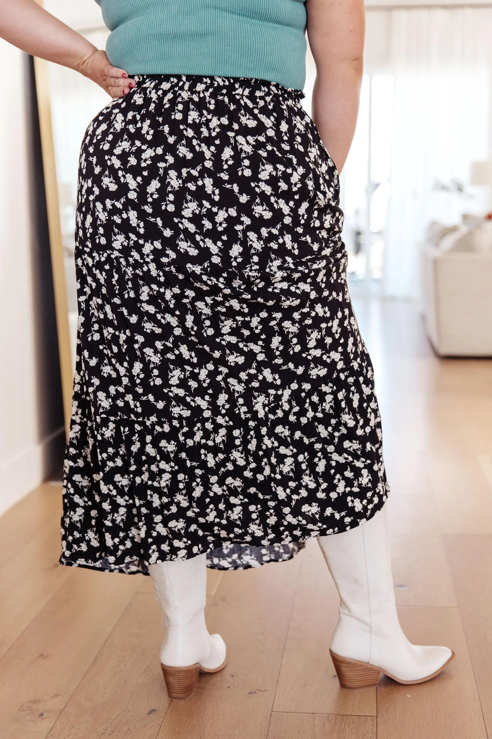 Fielding Flowers Floral Skirt — view 11
